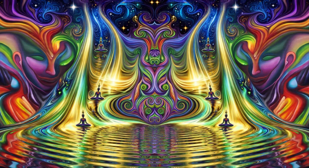 Abstract artwork for the poem 'Daily Affirmations for Contemplation....'