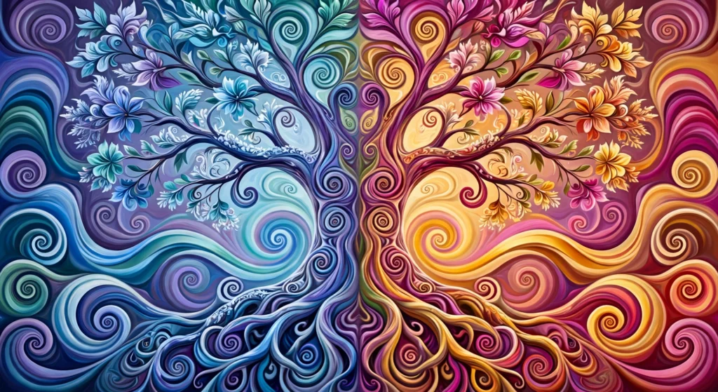 Abstract artwork for the poem 'Power of Music.............'